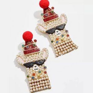 Happy Llama Day Earrings - BaubleBar